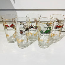 Load image into Gallery viewer, Antique Automobile Cocktail Glasses