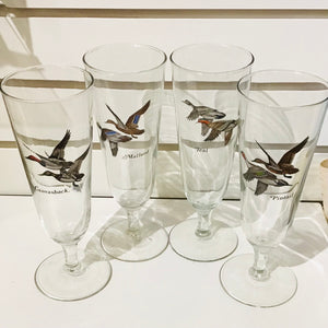 Set of 4 Pilsner Glasses