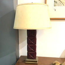 Load image into Gallery viewer, Vintage Lamp with Faux Tufted Tiles