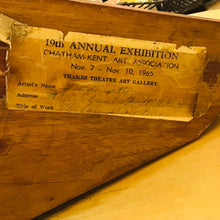 Load image into Gallery viewer, 1965 Bird/Fish Metal Sculpture