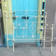Load image into Gallery viewer, Antique Cast Iron 3/4 Bed Frame