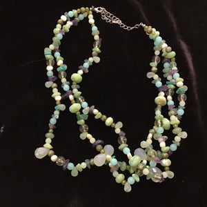 Vintage Multi-strand Beaded Necklaces