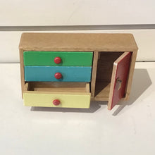 Load image into Gallery viewer, 1960s Dollhouse Dresser