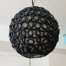 Load image into Gallery viewer, Groovy Spun Acrylic Pendant Lamp