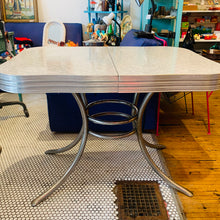 Load image into Gallery viewer, 1950s Cracked Ice Kitchen Table