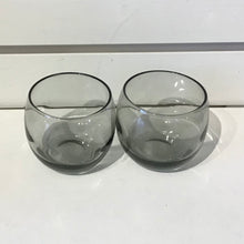 Load image into Gallery viewer, Vintage Smoked Glass Barware