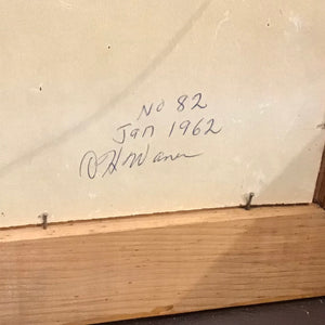 1962 Pastoral Scene Paint by Number