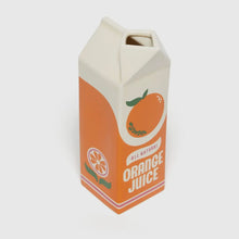 Load image into Gallery viewer, Ceramic Orange Juice Carton Vase