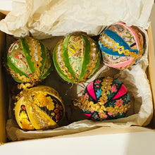 Load image into Gallery viewer, Vintage Hand Embellished Ornaments
