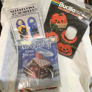 Vintage Holiday Craft Kits - Deadstock