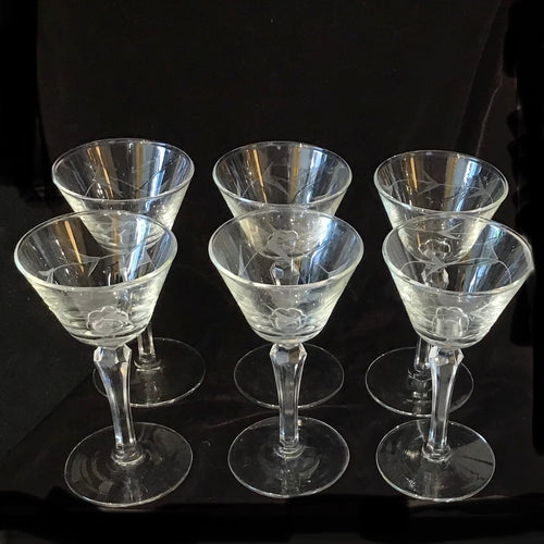 Set of 6 Classic Cocktail Glasses