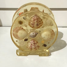 Load image into Gallery viewer, Vintage Cast Resin with Shells Napkin Holder