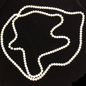 Vintage Single Strand Faux Pearls