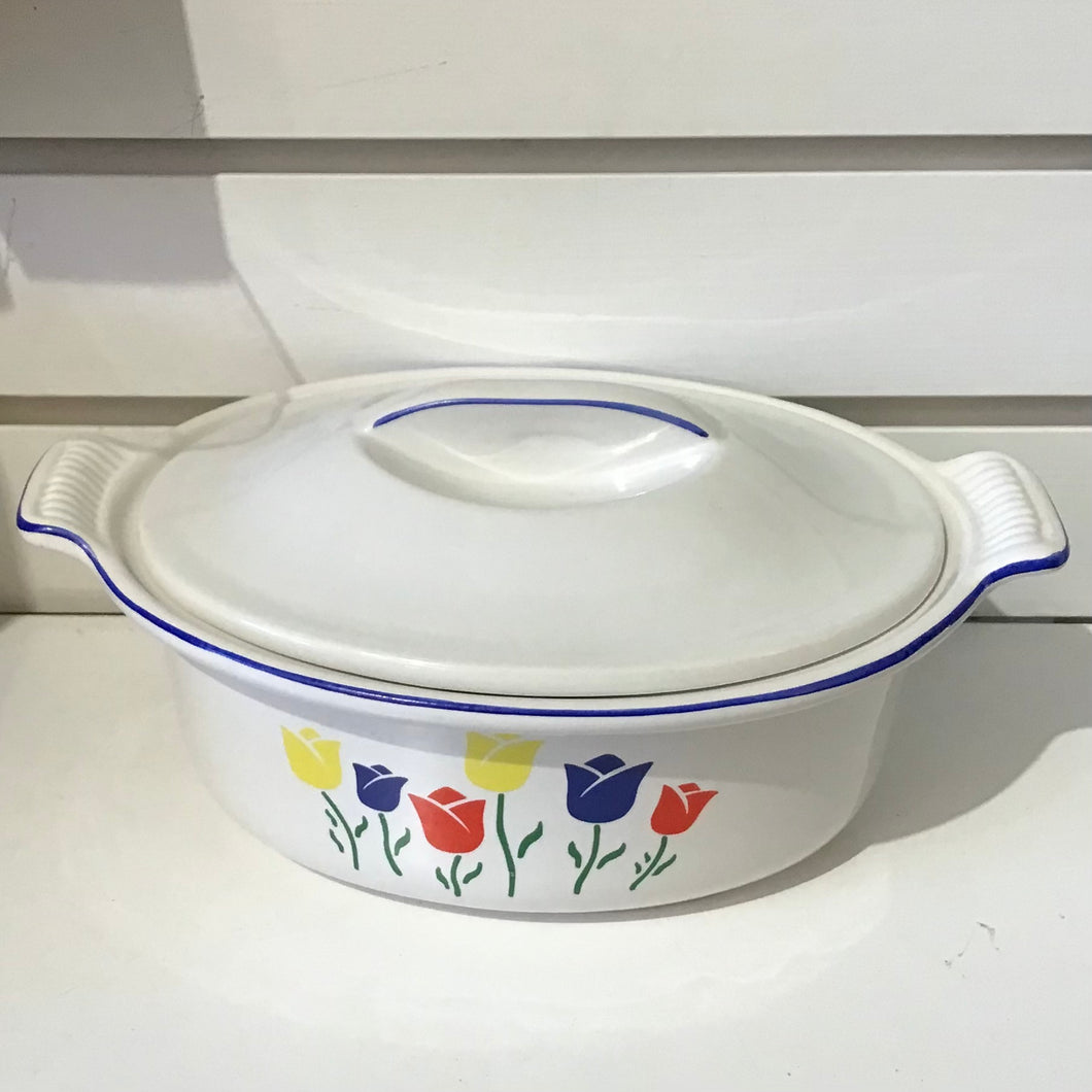 1980s Tulip Tyme Stoneware