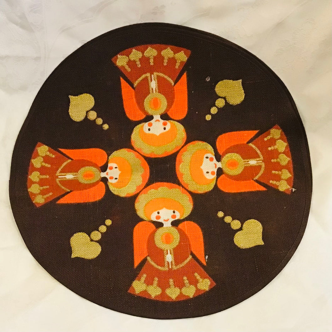 Vintage Sodahl Design Angel Placemats