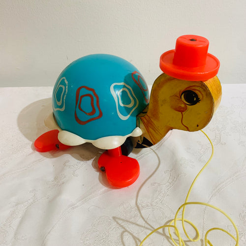 Vintage Fisher Price Tippy Toe Turtle
