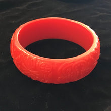 Load image into Gallery viewer, Wide Carved Bangle Bracelets