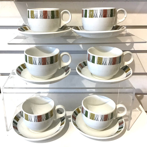 Vintage Grindley Cups & Saucers