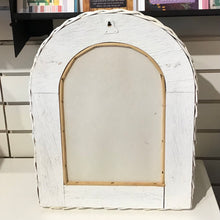 Load image into Gallery viewer, Painted Wicker Frame Mirror