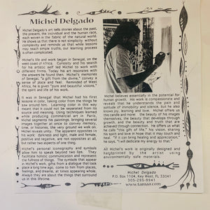 Framed Michel Delgado Print