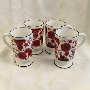 1965 Holt Howard Pedestal Coffee Mugs