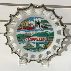Vintage Vancouver Souvenir Plate