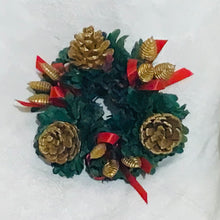 Load image into Gallery viewer, Vintage Christmas Candle Rings