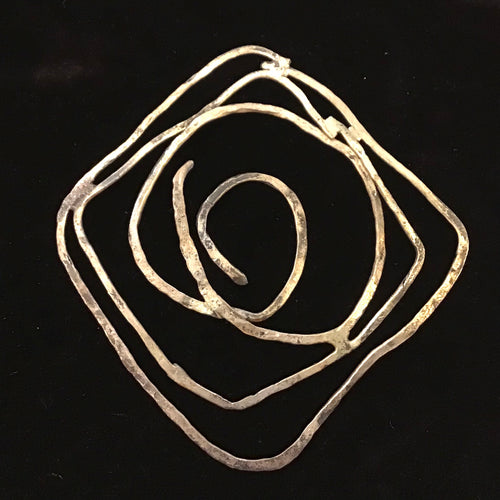 Vintage Brutalist Style Pendant