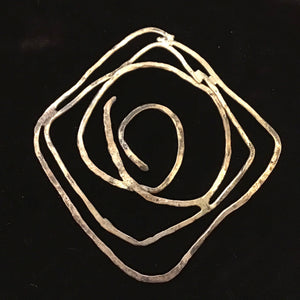 Vintage Brutalist Style Pendant