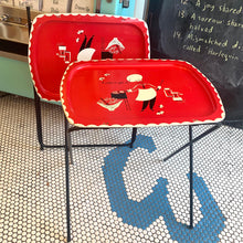 Load image into Gallery viewer, Marcelline Stoyke BBQ Theme TV Tray Tables