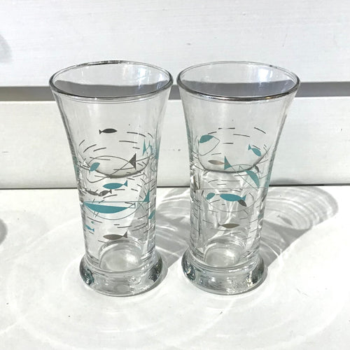 Vintage Libbey Glassware Aperitif Cocktail Glasses Pair