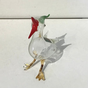 Vintage BOLS Liqueur Hand Blown Bird Bottle