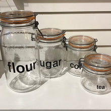 Load image into Gallery viewer, Vintage Le Parfait Glass Jar Canister Set