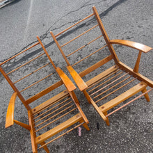 Load image into Gallery viewer, Vintage Blondewood Sofa and Chairs