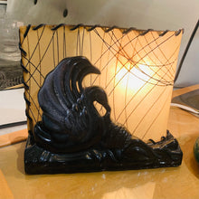 Load image into Gallery viewer, 1950s Swan TV Lamp