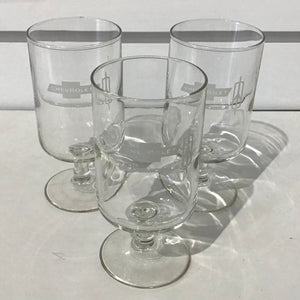 Set of 3 Chevrolet Promotional Glasses