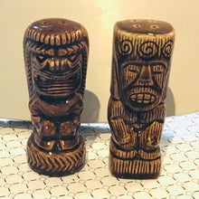 Load image into Gallery viewer, Vintage Tiki Salt &amp; Pepper Set
