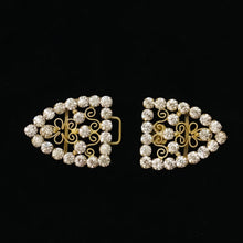 Load image into Gallery viewer, Vintage Rhinestone Belt Buckle