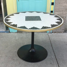 Load image into Gallery viewer, Pedestal Dining Table with Tiled Top