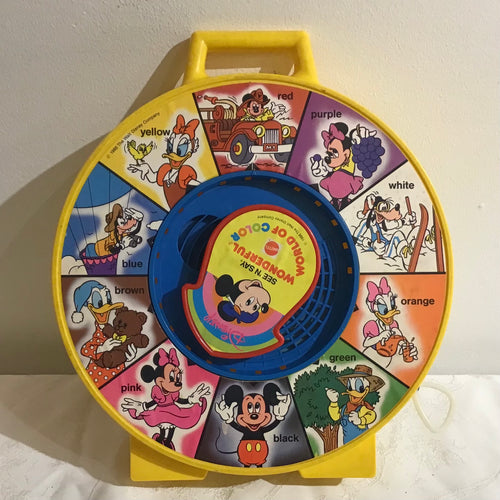 1988 Walt Disney Wonderful World of Color See & Say