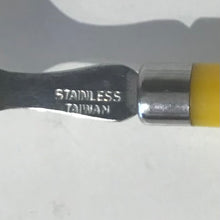 Load image into Gallery viewer, Vintage Red &amp; Yellow Handle Flatware