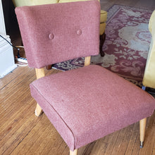 Load image into Gallery viewer, 1950s Blondewood Slipper Chairs