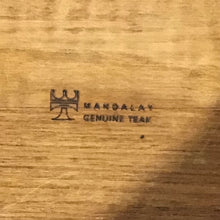 Load image into Gallery viewer, 1960s Mandalay Teak Bowl