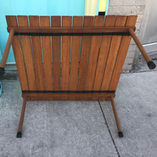Load image into Gallery viewer, Outdoor Portable Roll-Up Teak Table