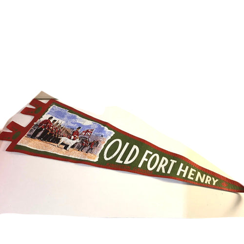 1970s Old Fort Henry Pennant