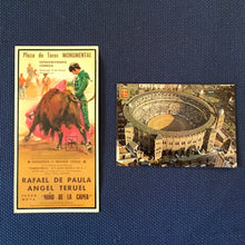 Load image into Gallery viewer, 1966 Plaza Del Toro Monumental Bullfight Poster