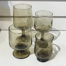 Load image into Gallery viewer, Smoked Glass Cocktail Glasses