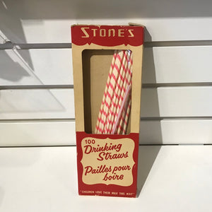 Vintage Soda Straws