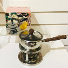 Load image into Gallery viewer, 1960s Stainless Steel Butter Warmer Set