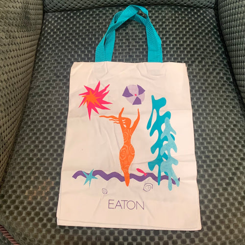 1990s Eaton Cloth Shopping Bag